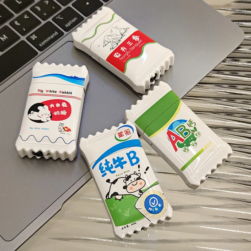 糖果大白兔奶糖打火机粉焰防风卡通塑料便携打火机送女友闺蜜礼物