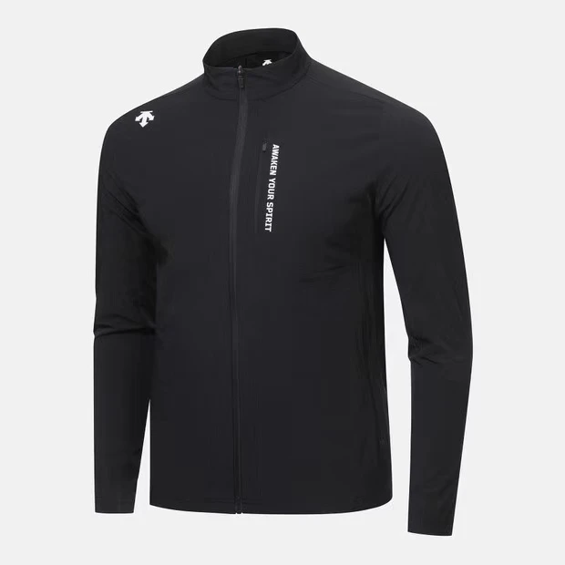 DESCENTE/迪桑特冰感透气面料立领外运动3D春夏高弹男女同款修