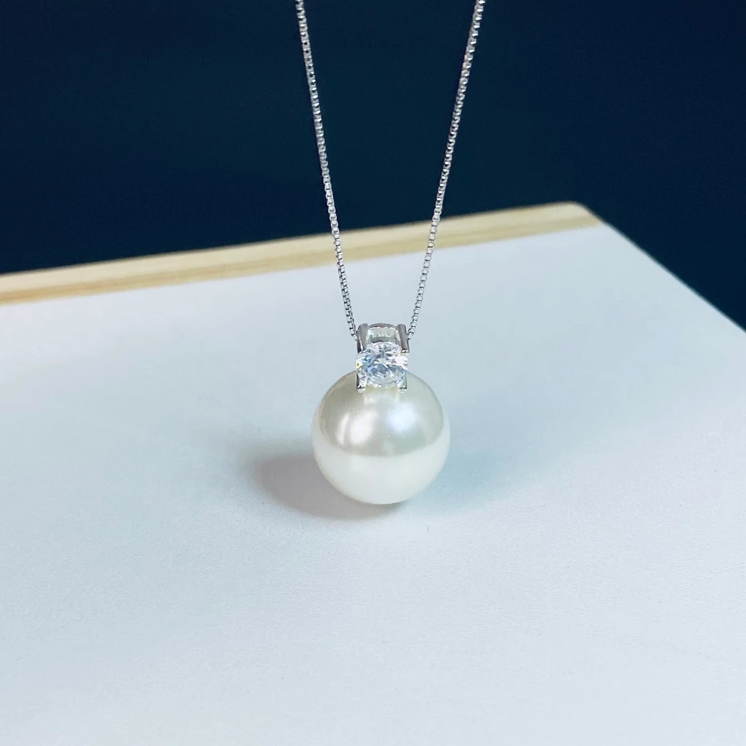 非金属吊坠 925银链 12-14mm 王妃款吊坠