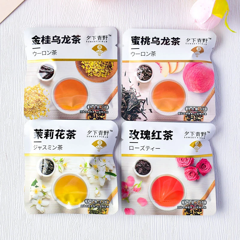 夕下青野调味茶小包独立装蜜桃乌龙玫瑰红茶茉莉花茶茶包