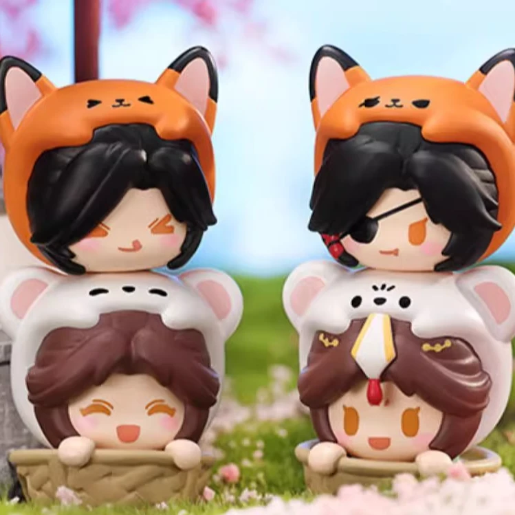 【米拉潮玩】天官赐福萌宠叠叠乐正版周边花城人偶小公仔盲盒桌宠