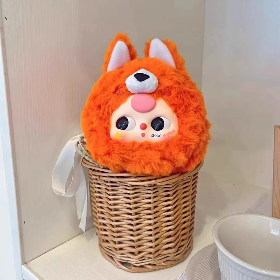 【米拉潮玩】娃三岁带我出门系列毛绒耳机包盲盒潮玩摆件