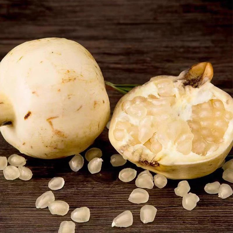 【秀秀专属】怀远石榴白花玉石籽石榴新鲜甜水果9斤含箱10斤装