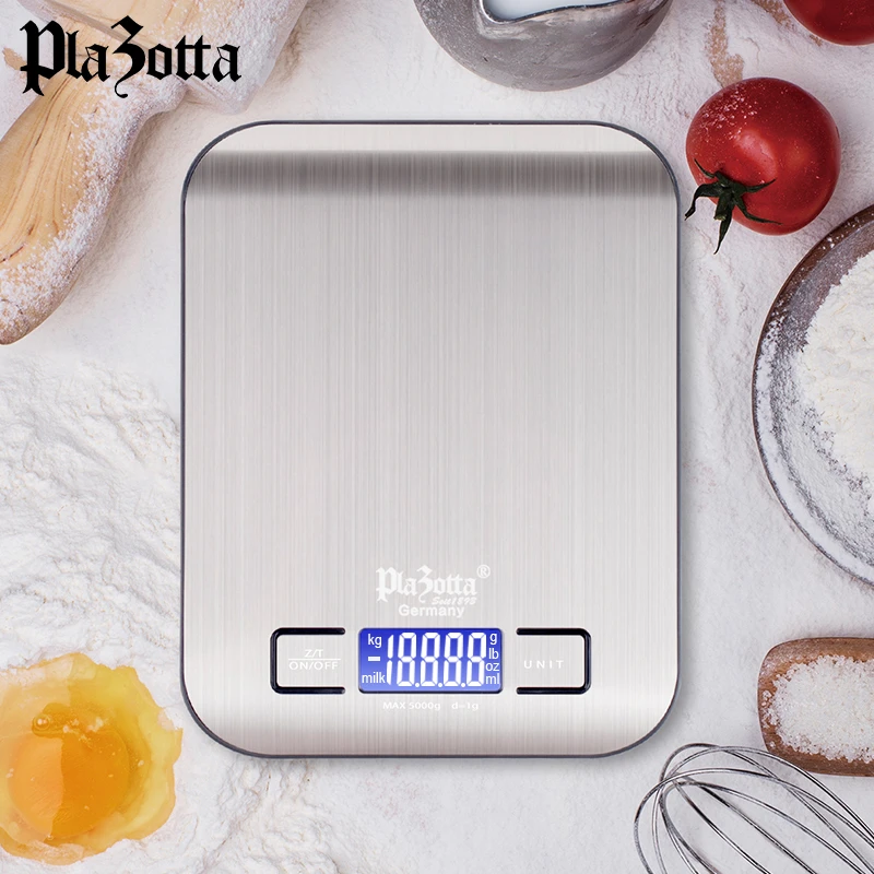 德国Plazotta家用电子秤厨房秤克称高精度食物称重烘培小秤01387