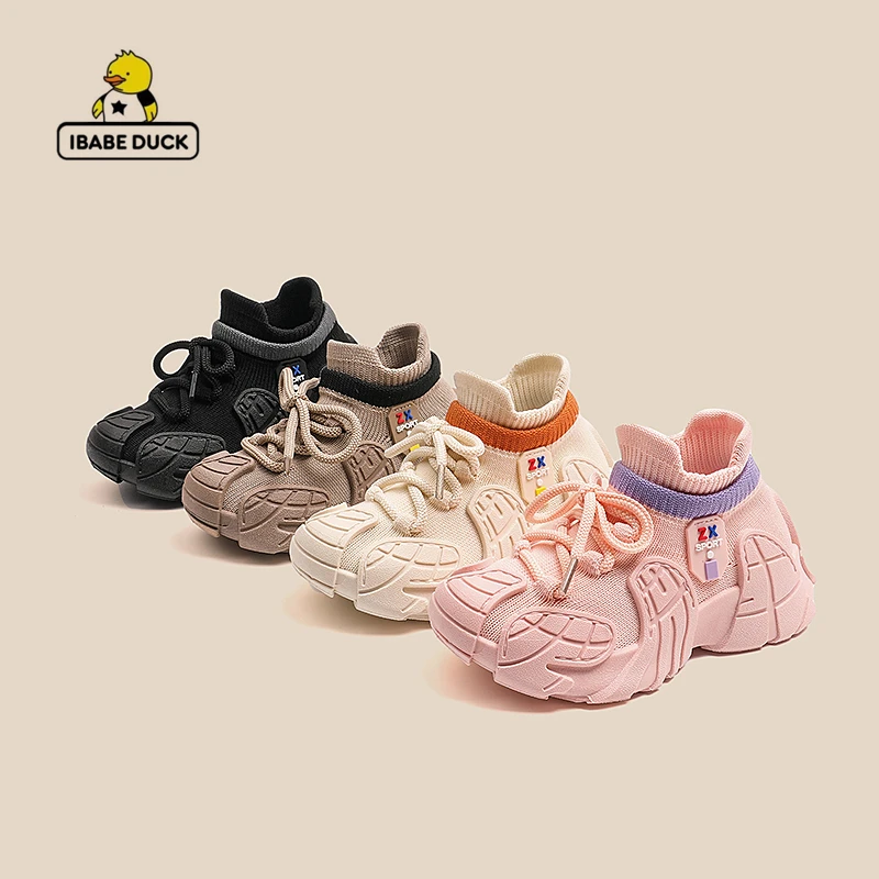 2024秋季新款中小童袜子鞋软底鞋防滑鞋