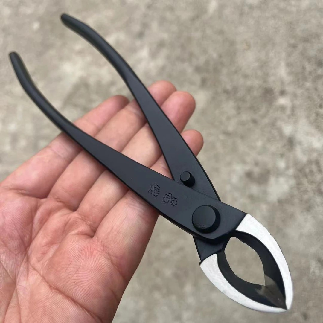 昌国碳钢专业盆景造型工具斜口剪叉枝剪斜切剪叶芽剪斜球剪套装