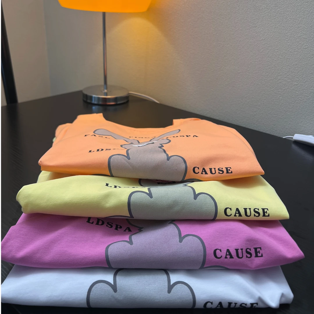 纯棉t恤女短袖夏小众设计感半袖宽松百搭洋气2023年新款上衣体恤