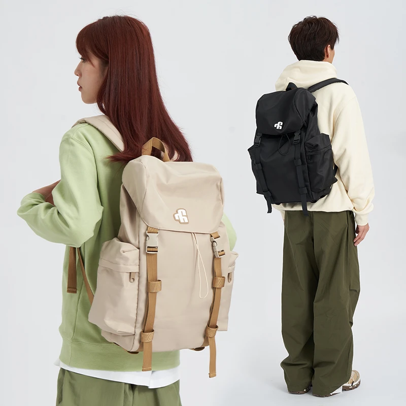 VAOPER花儿与少年同款喂牌户外大容量背包男书包徒步登山双肩包女