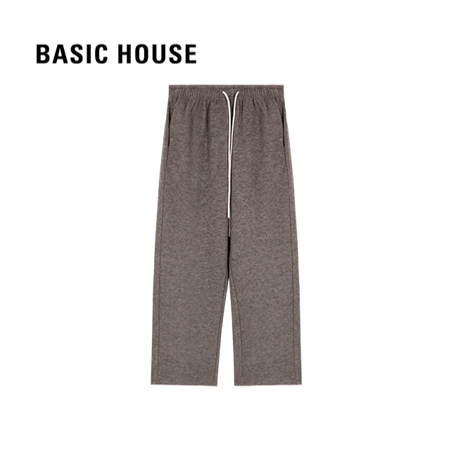 Basic House/百家好慵懒松弛感垂坠时尚休闲裤 B0824B5H152