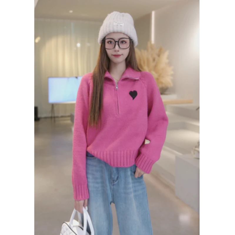 Basic House/百家好秋冬新款韩版时尚针织毛衣 B0824B5K302