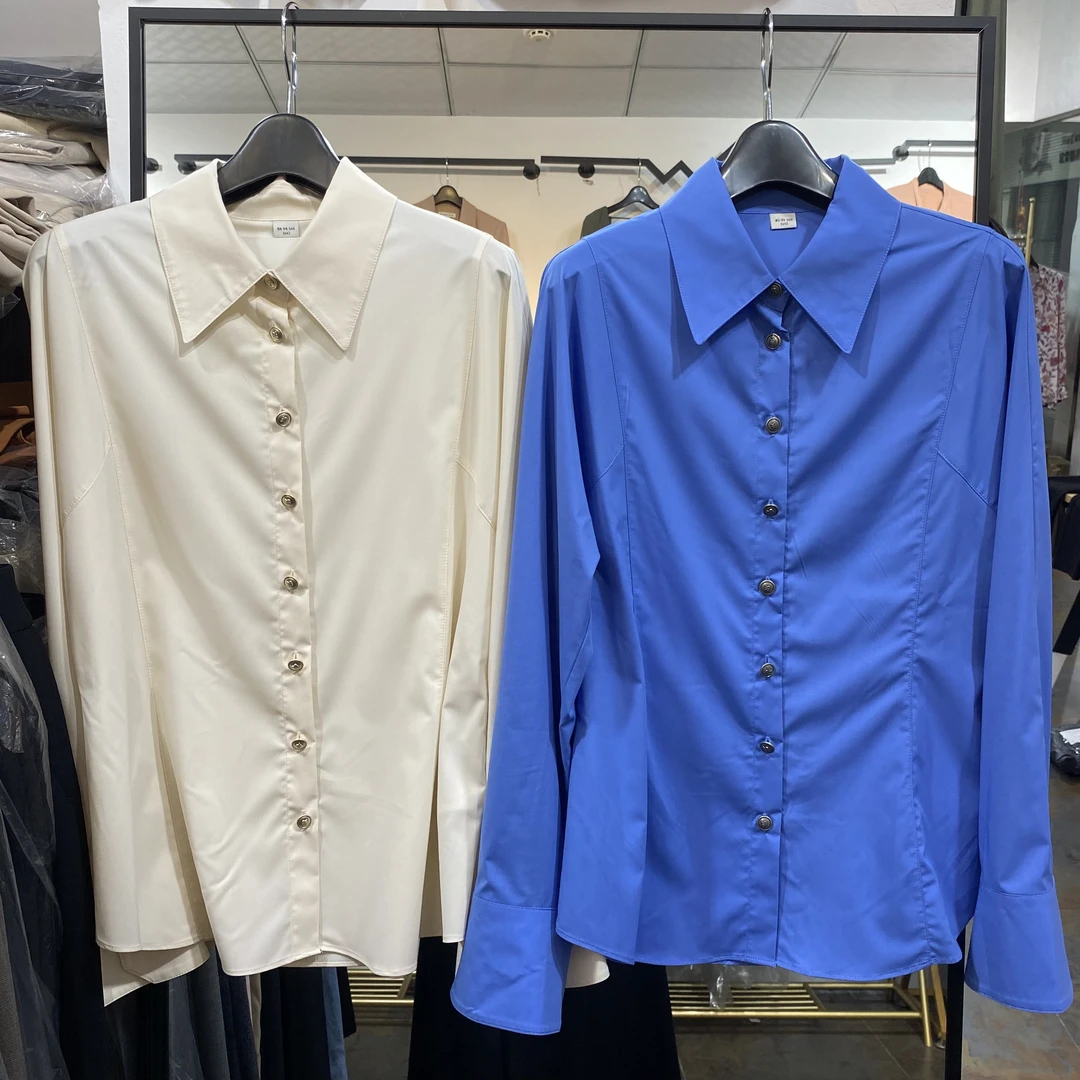 T33603 双色衬衫