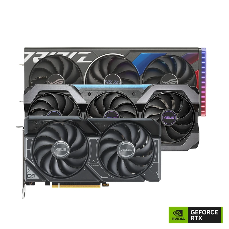 华硕/猛禽/DUAL/ATS巨齿鲨/RTX4060-O8G-GAMING游戏台式电脑显卡