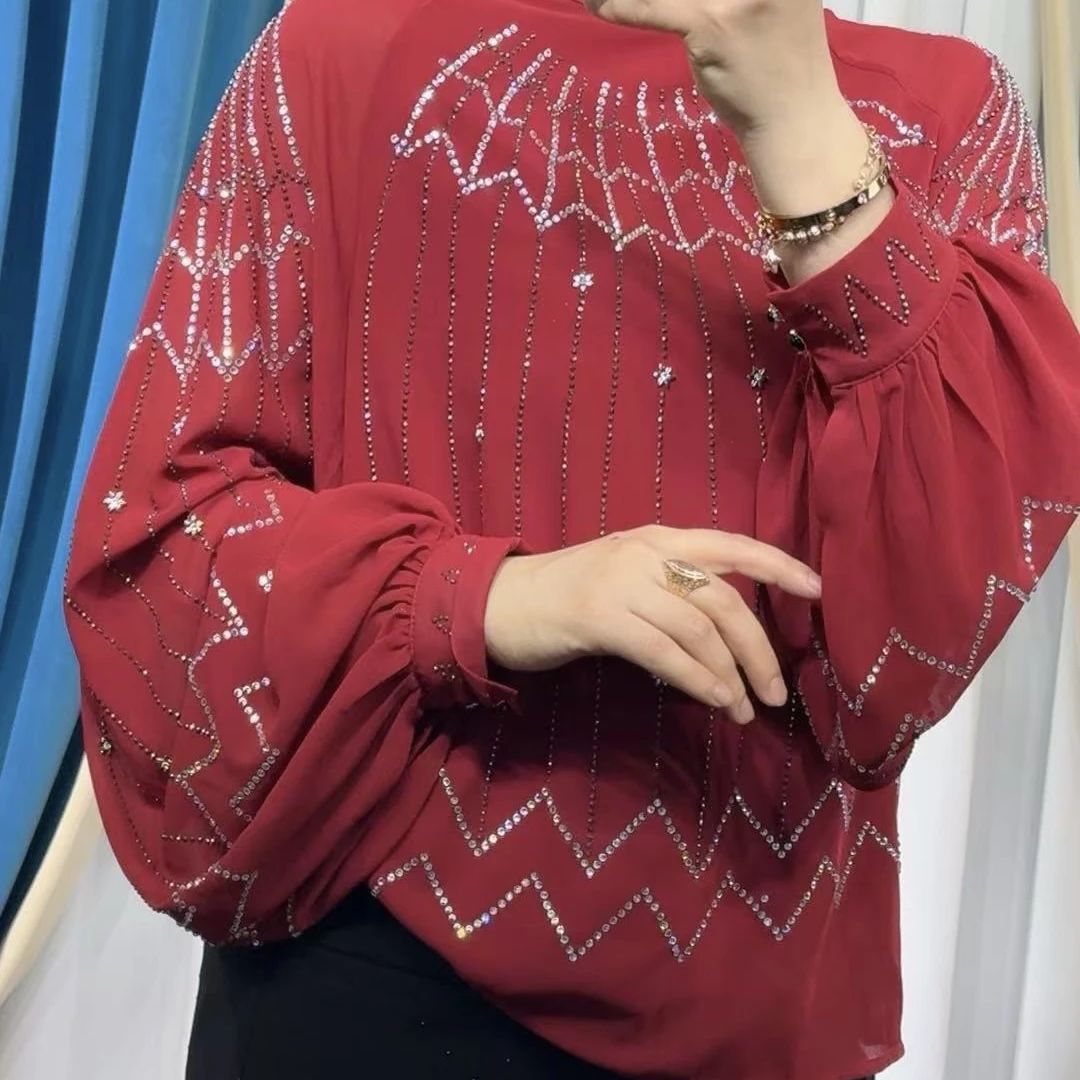 ［GELLINNA女装］红色白色黑色蓝色/L-4XL/上衣