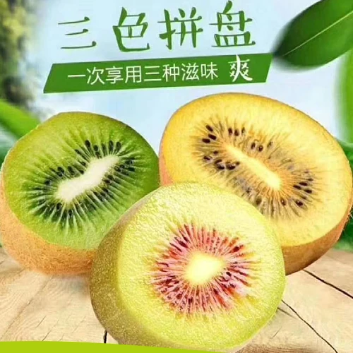 黄心红心绿心猕猴桃混装奇异果新鲜应孕妇水果大5农产品直