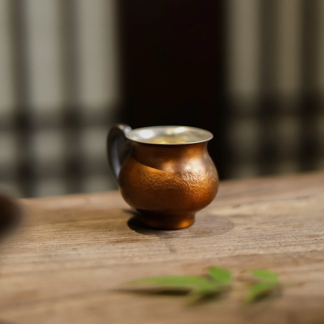 【福器】鱼缸咖啡杯-110CC（春喜铜0310）