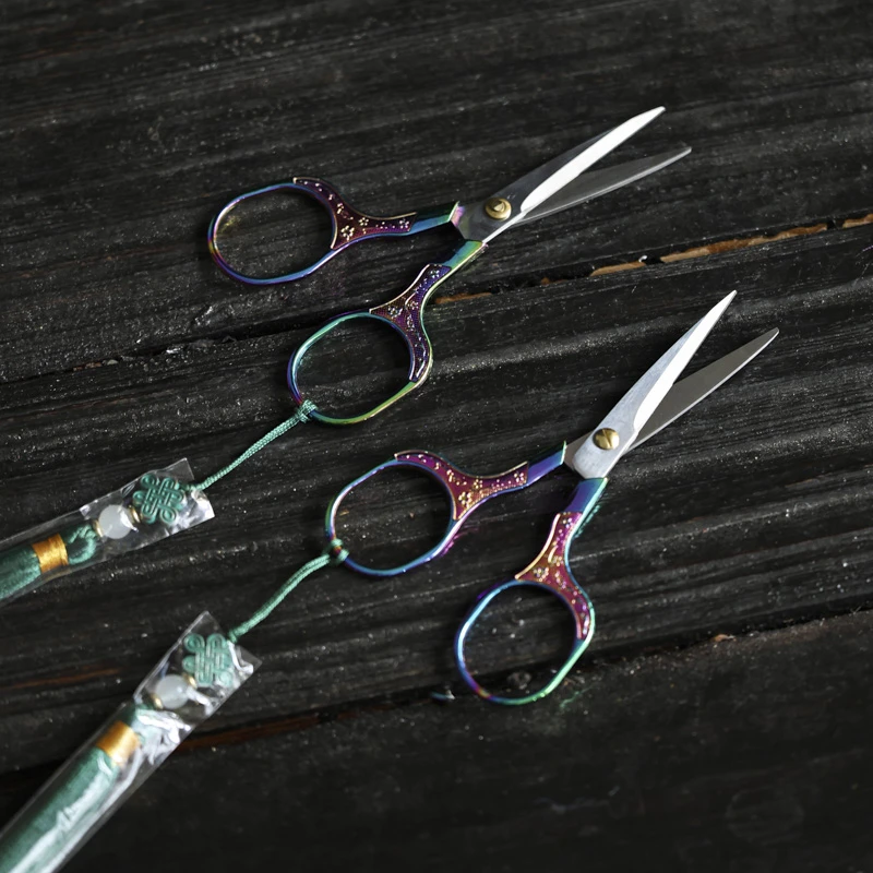 【福器】彩色茶剪刀 随机颜色发货（Q6231）