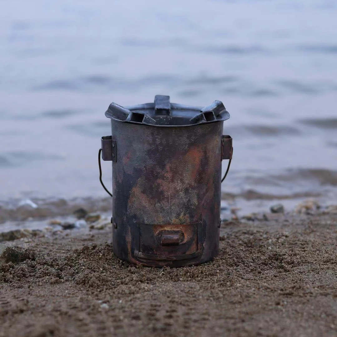 【福器】铜煤球炉（本0573）直径15cm高度17cm