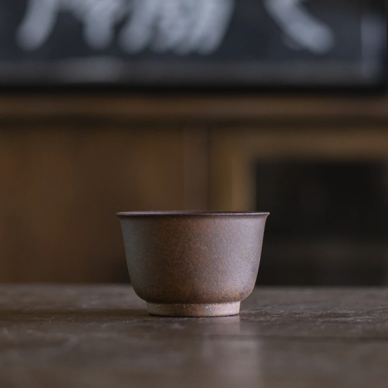 【福器】灰念老岩泥铃铛杯（Q0480）