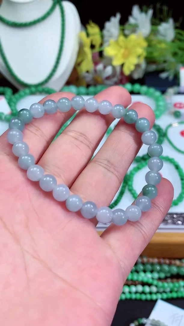 【闪购商品】翡翠手链未镶嵌手串