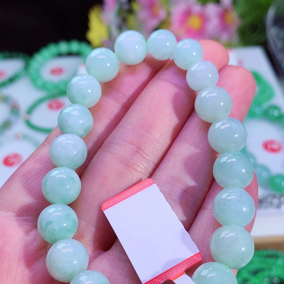 翡翠手链未镶嵌手链