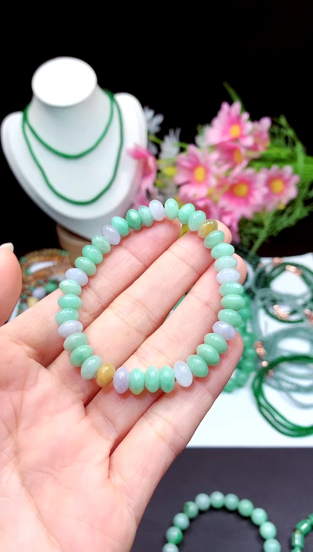 【闪购商品】翡翠手链未镶嵌手串