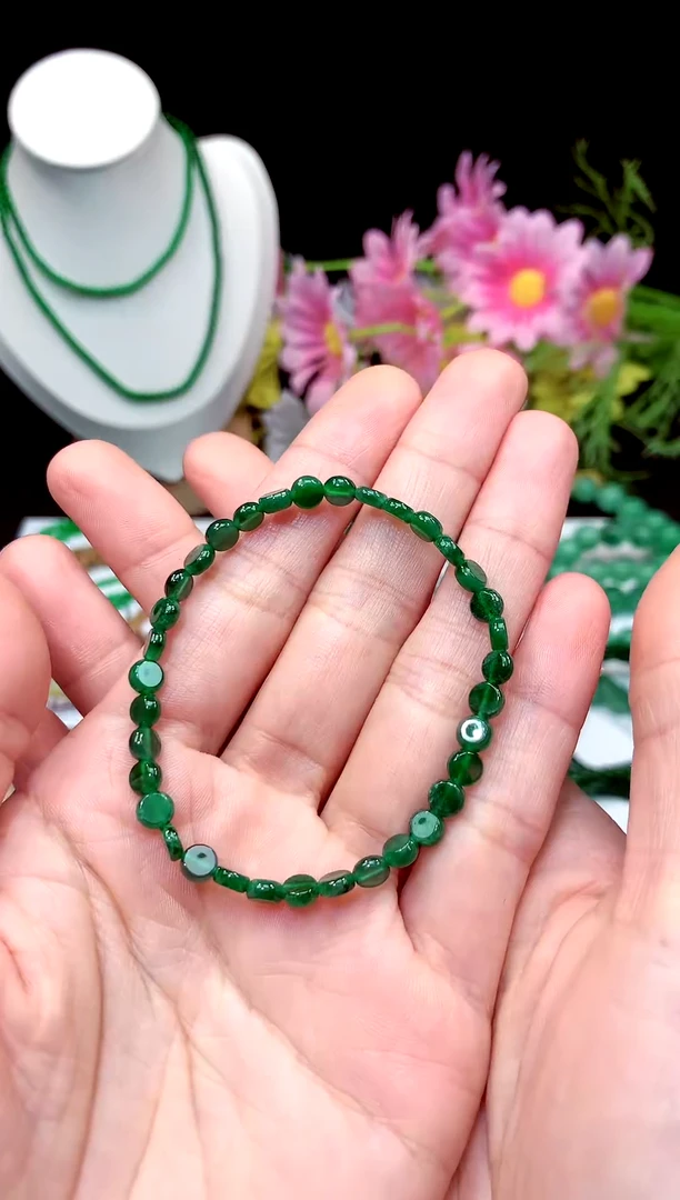 【闪购商品】翡翠手链未镶嵌手串