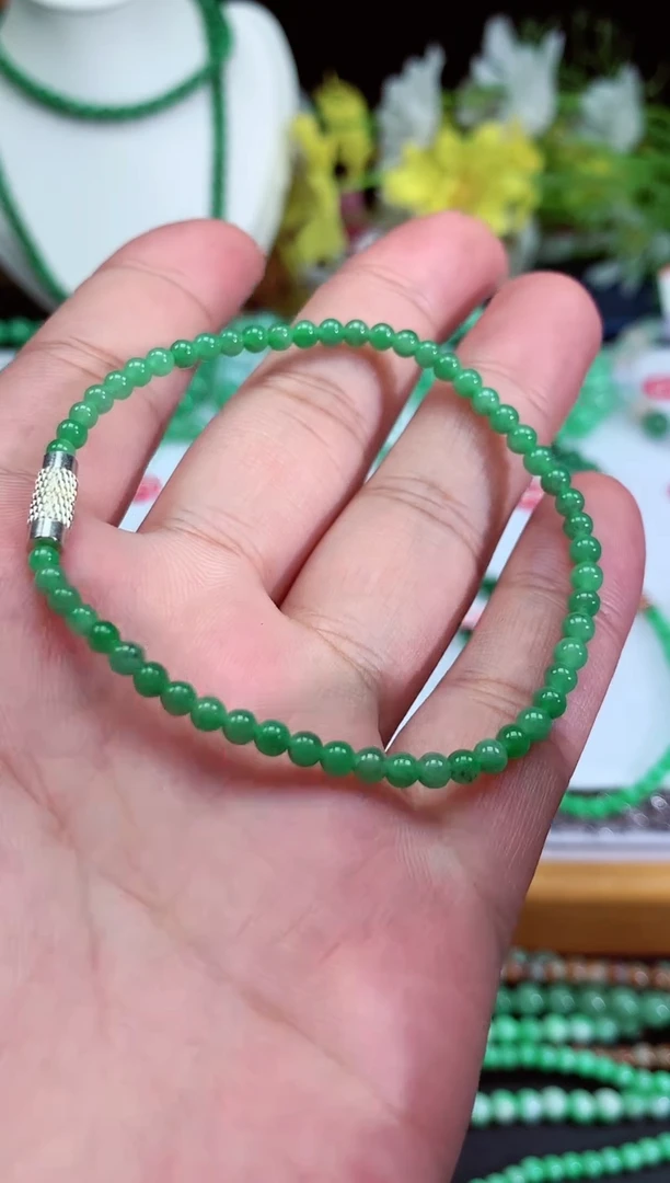 【闪购商品】翡翠手链未镶嵌手串