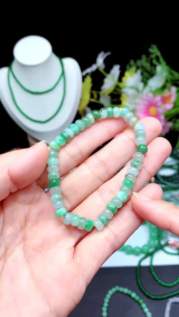 【闪购商品】翡翠手链未镶嵌手串