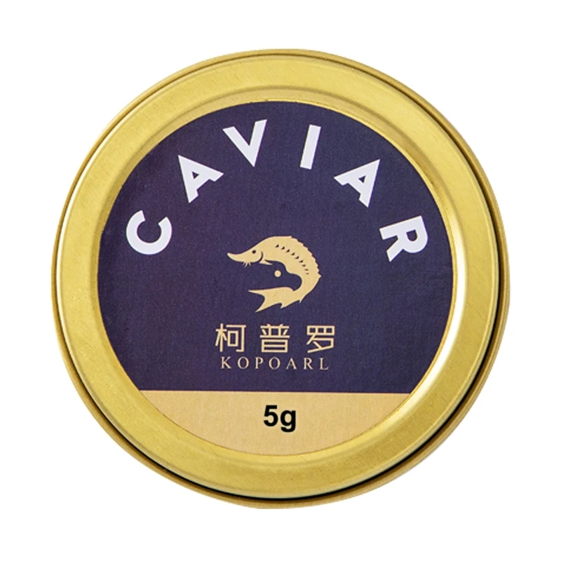 【天然臻品鱼子酱5g】良美东江湖柯普罗9年鱼子酱5g装鲜美味蕾享受