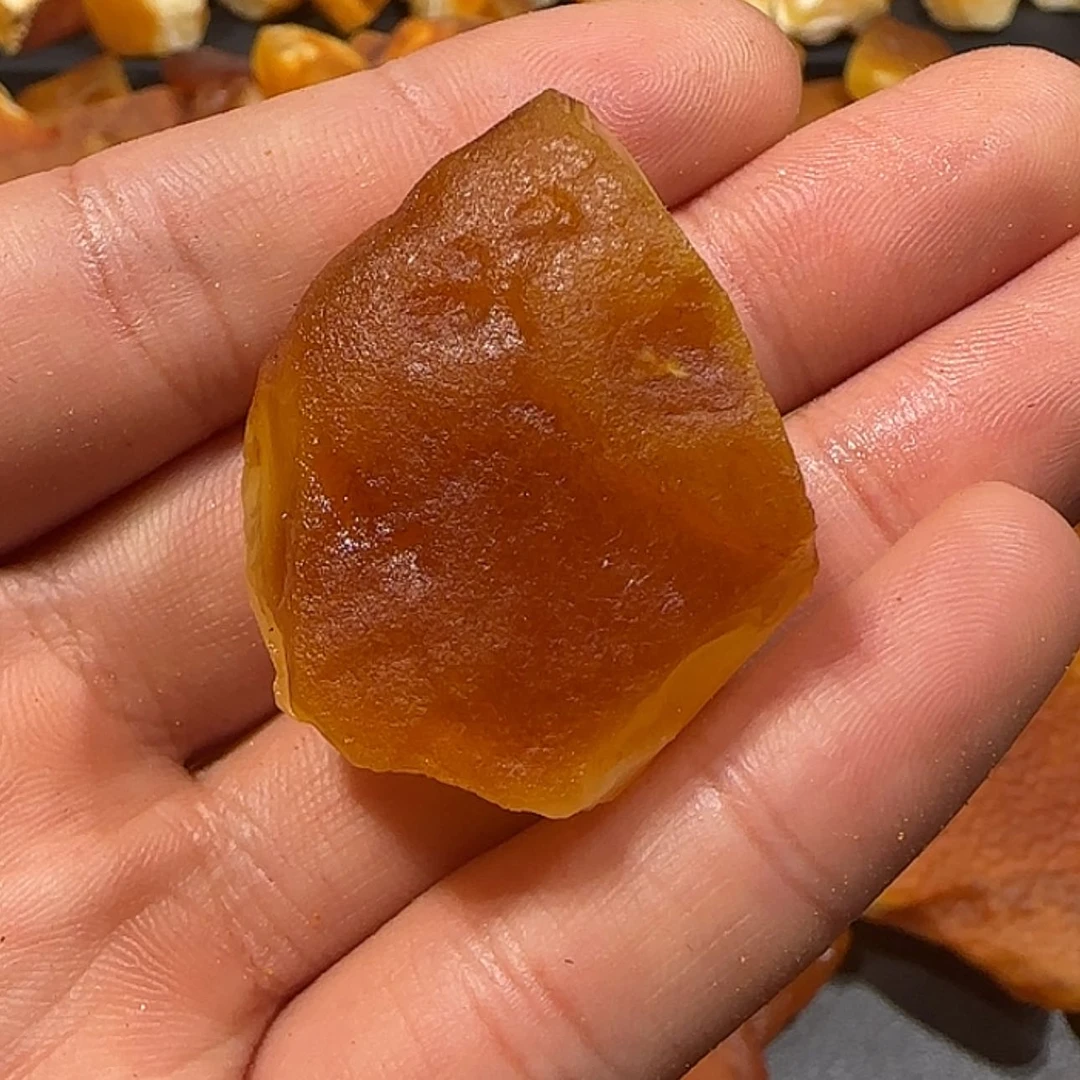 【闪购商品】定制琥珀未镶嵌二*子