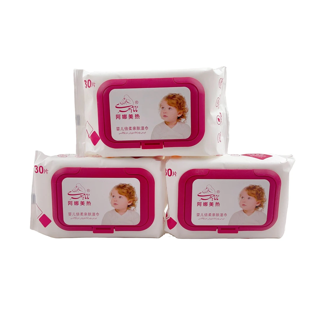 Anamihri阿娜美热婴儿湿巾30片（3包）