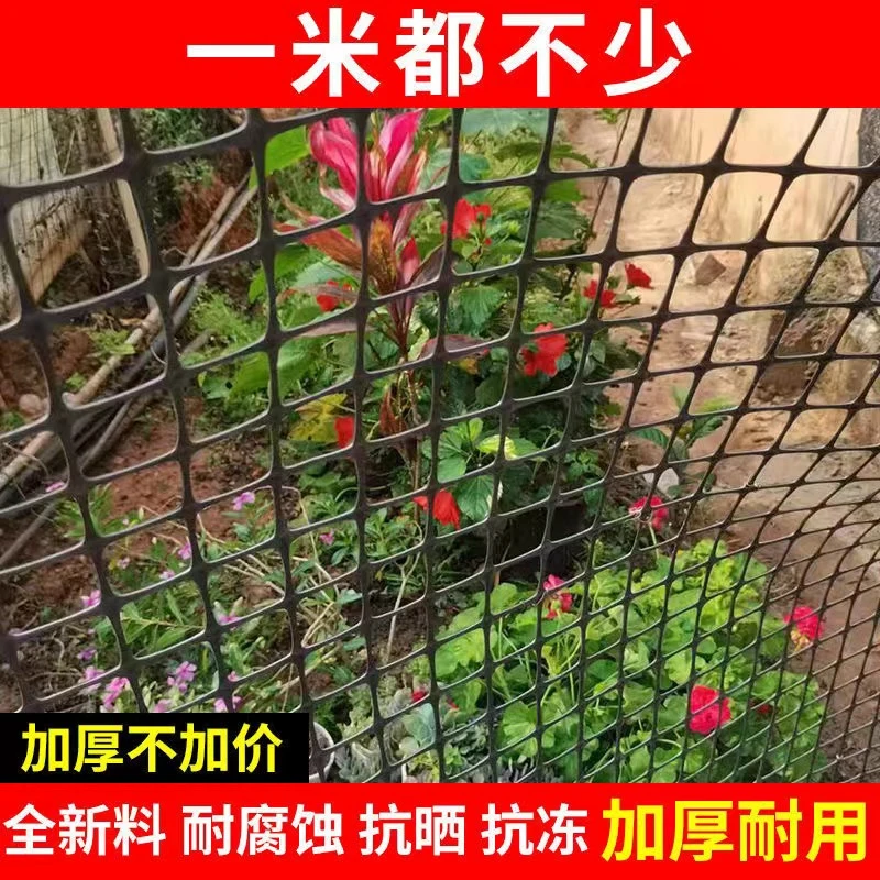 加厚养鸡鸭鹅塑料围栏网养殖网果园菜园圈地鱼塘防护网格网玉米网