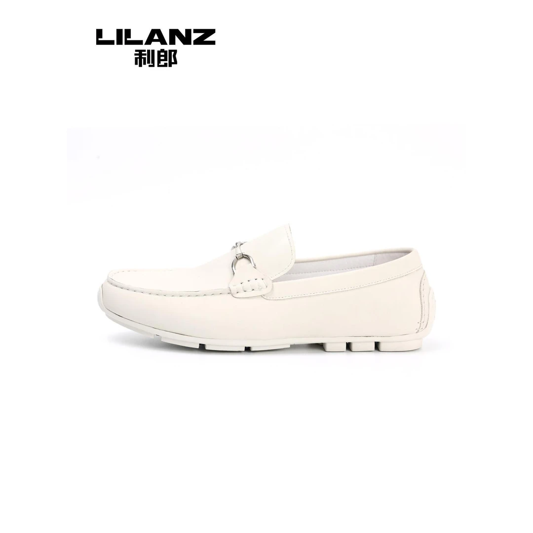 利郎商务时尚百搭休闲鞋男款23XXL004高端舒适软底男士平底男鞋子
