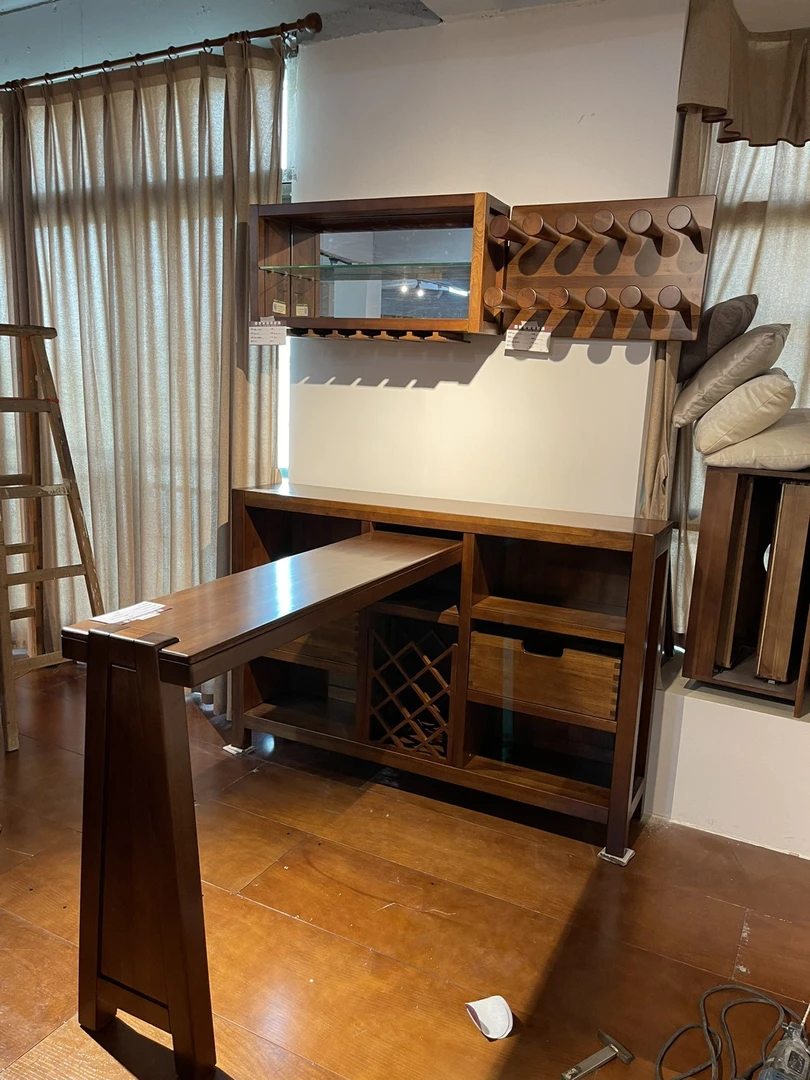 【包邮】柏森系列 R305 吧台 套装 宽1.6米，长1.6米，厚度35厘米