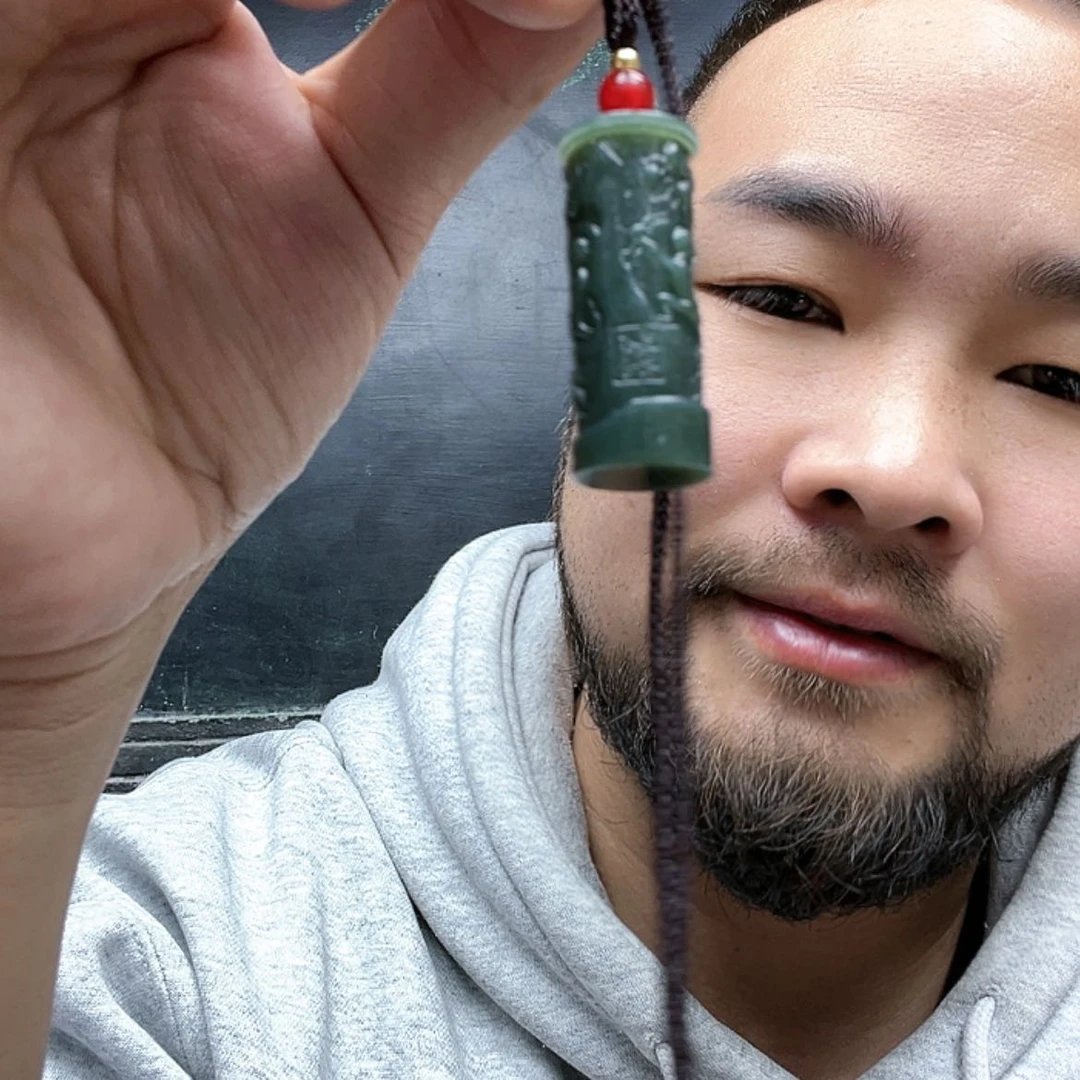 【闪购商品】和田玉（青玉）颈饰未镶嵌海**拂