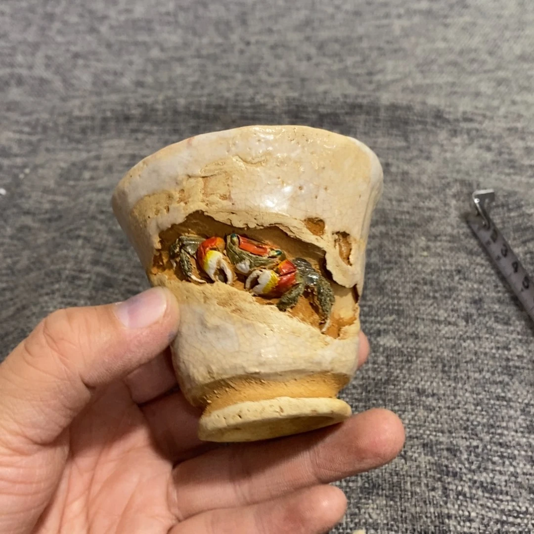 紫砂茶杯非常漂亮好看的物品