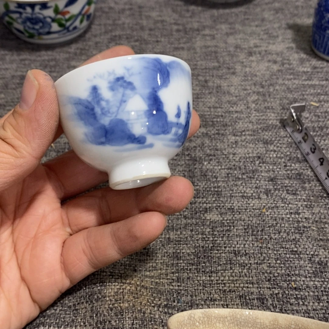紫砂茶杯非常漂亮好看的物品