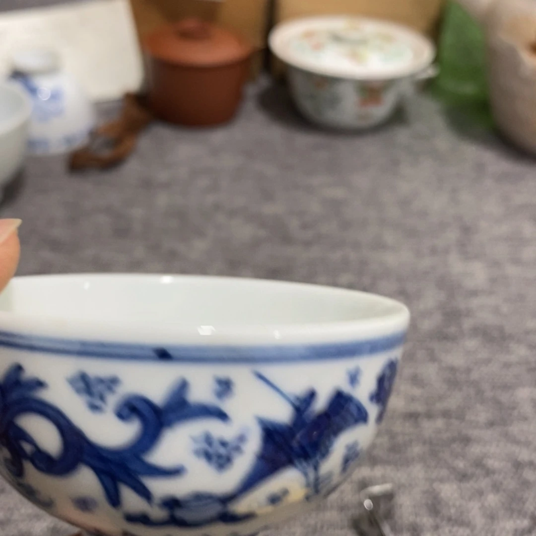紫砂茶杯非常漂亮好看的物品