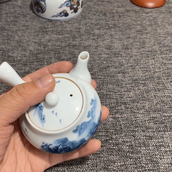 紫砂茶杯非常漂亮好看的物品