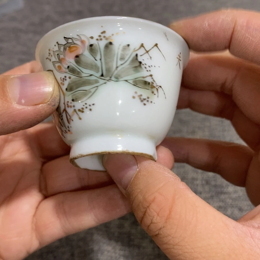 紫砂茶杯非常漂亮好看的物品
