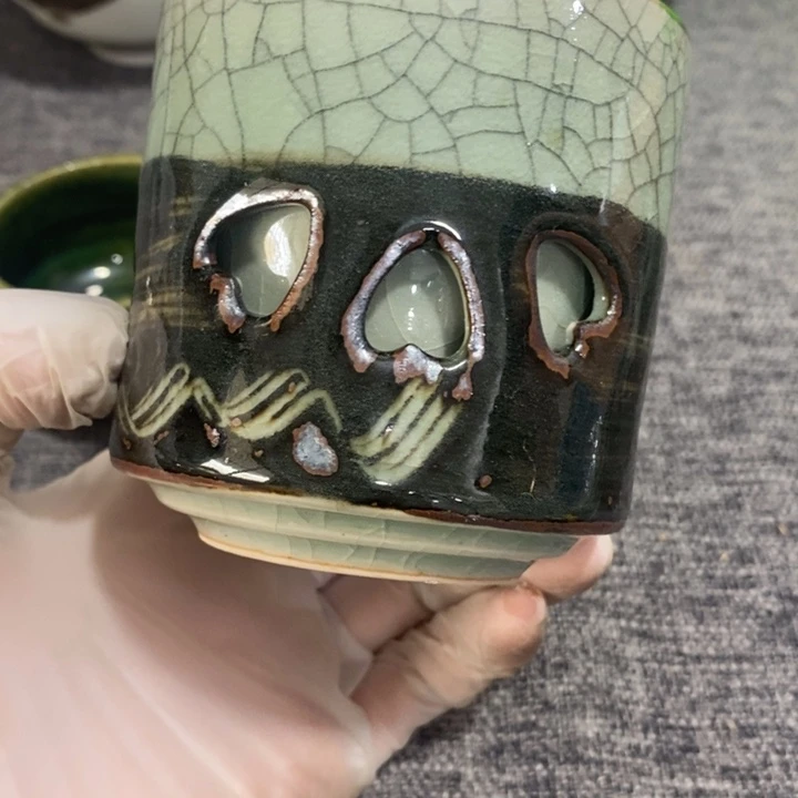 紫砂茶杯非常漂亮好看的物品