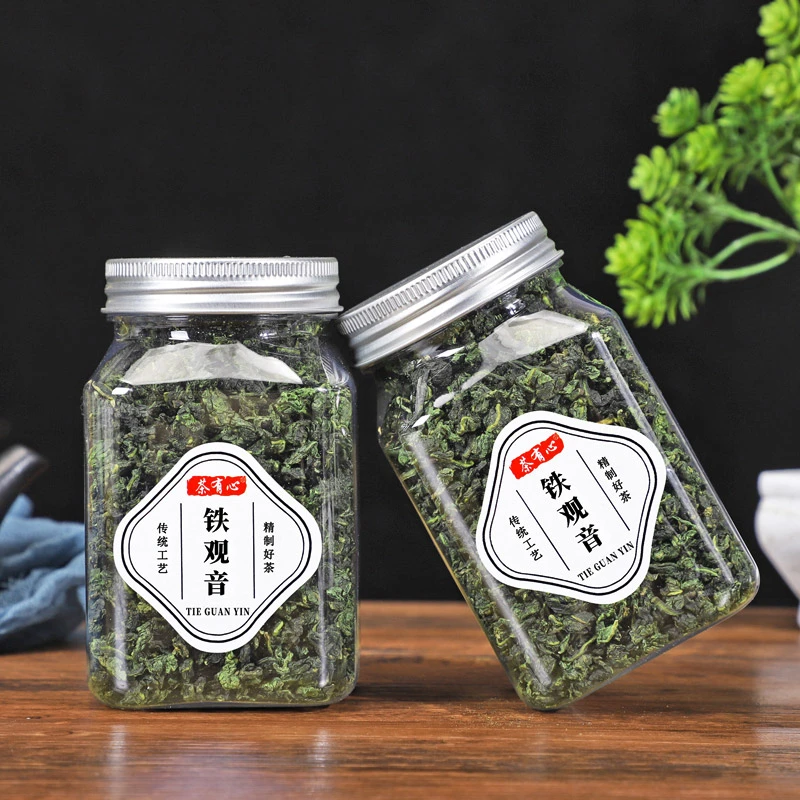 试喝新茶铁观音茶叶浓香型兰花香高山乌龙茶绿茶罐装100g200g500g