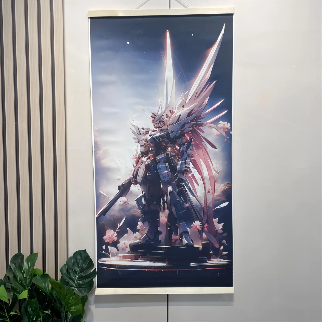 《高达》卷轴挂画50*100