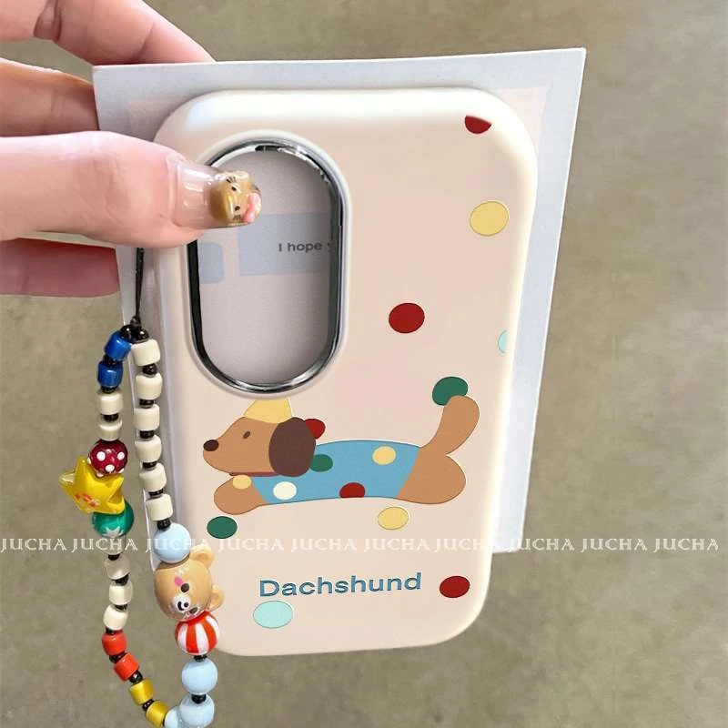 彩点香肠狗适用vivos20pro手机壳新款硅胶VIVOs20小众全包保护壳