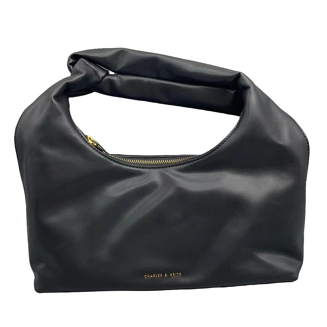 全新未使用 CHARLES & KEITH 黑色单肩包/30013/姐妹花