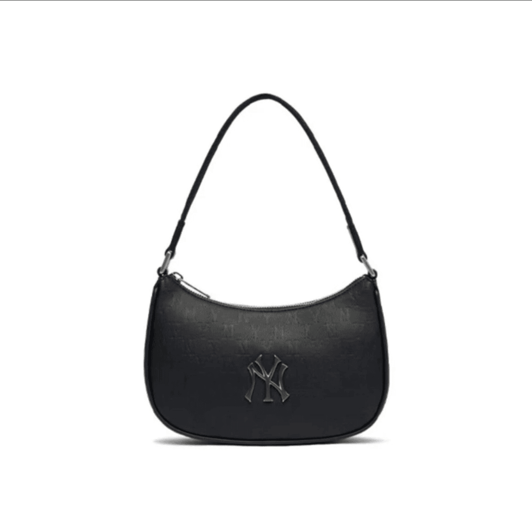 全新未使用 MLB 黑色单肩包/60011/姐妹花