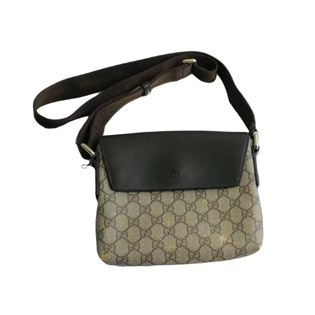 95新 GUCCI/古驰 Gucci/古驰老花公文包/31032/姐妹花