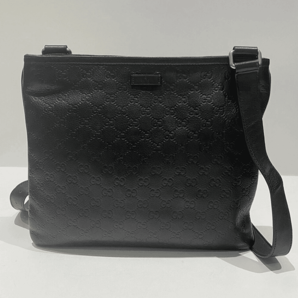 95新 GUCCI/古驰 古驰/黑色单肩包/20008/姐妹花