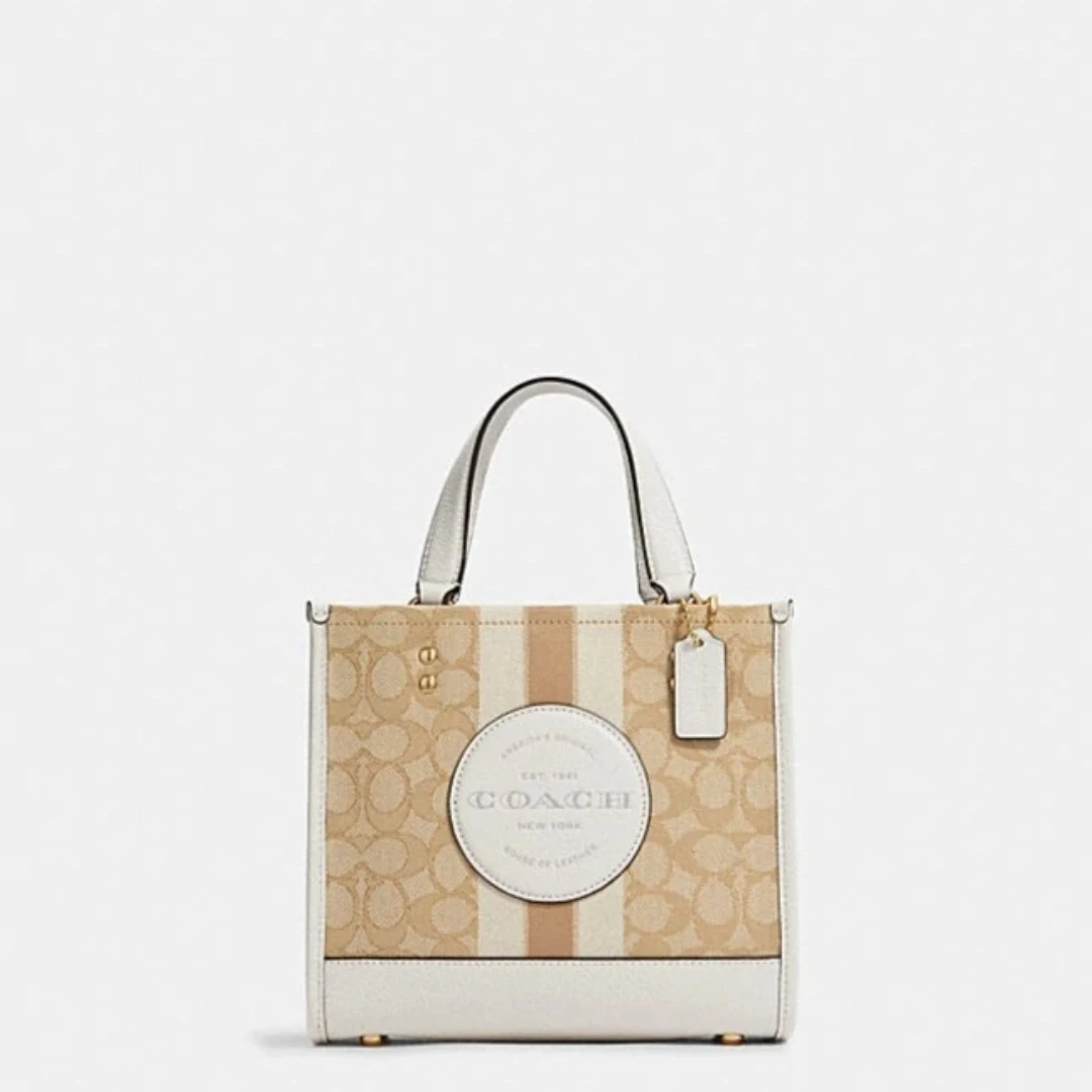 99新  99新 COACH/蔻驰 全新琴谱托特包/10008/姐妹花