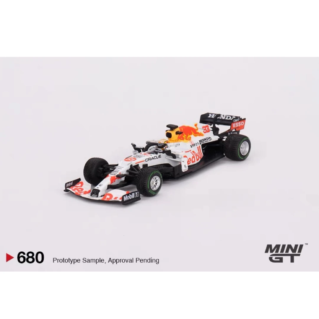 MINIGT #680 红牛 Red Bull RB16B F1方程式赛车维斯塔潘汽车模型